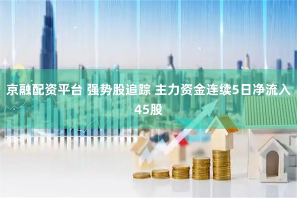 京融配资平台 强势股追踪 主力资金连续5日净流入45股